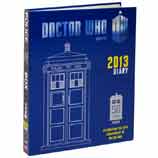 Dr Who 2013 Hard Cover 50th Anniversary TARDIS Diary.