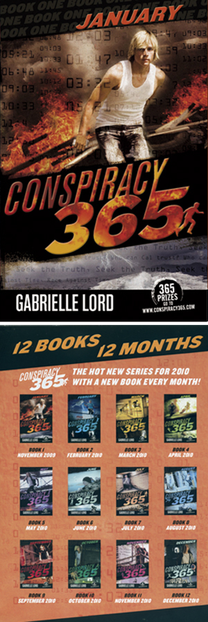Conspiracy 365 - January - a novel by Gabrielle Lord Conspiracy 365 - January - a novel by Gabrielle Lord
