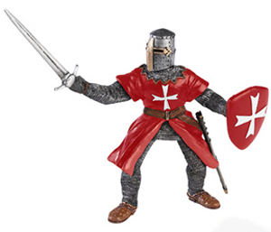 Papo Crusade Knight _Red