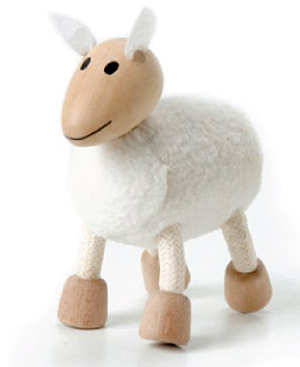 AnamalZ Sheep Wooden Figure