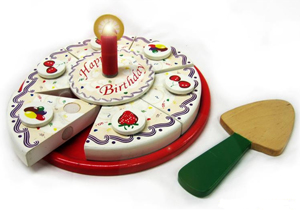 Birthday Cake - Wooden 20cm