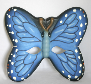 Blue Butterfly Mask
