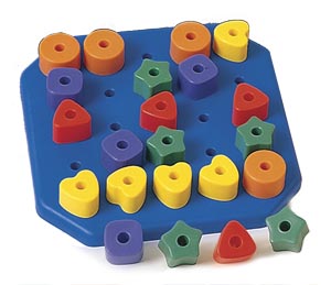 Count and Match Pegboard
