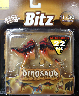 Bitz™ Dinosaur - Stegosaurus 22 pcs