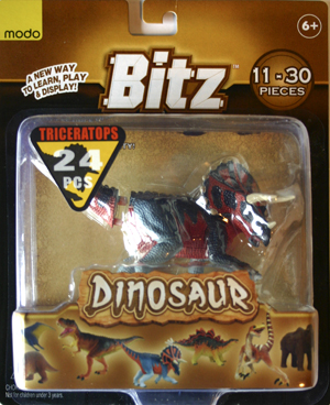 Bitz™ Dinosaur - Triceratops 24 pcs