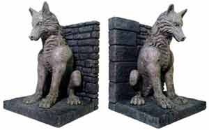 Game of Thrones 'Dire Wolf' Bookends