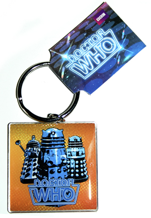 Dr Who Dalek Keyring