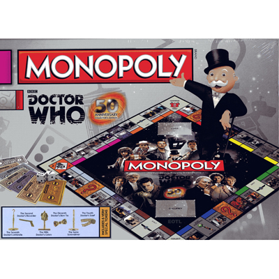 Monopoly Dr Who 50th Anniversary Edition