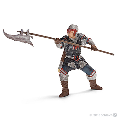 Schleich - Standing Dragon Knight with Pole Arm - 70106