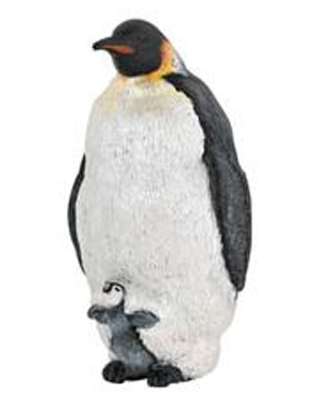 PAPO Emperor Penguin with Chick - P50033