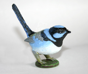 Splendid Blue Wren Replica