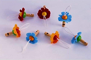 Flower Whistle - Wooden