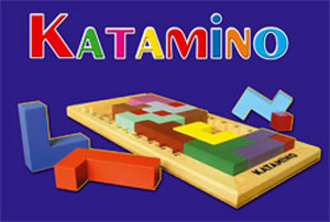 Katamino wooden building game