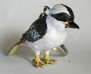 Kookaburra Replica Key Ring 4.5cm Tall
