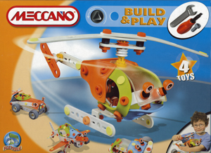 Meccano Build and Play 4 Model Helicopter Set - 735106