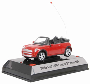 Mini Cooper S Convertible Radio Controlled 1:43