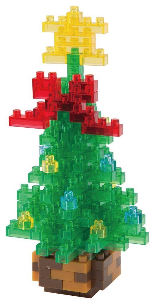 NANOBLOCK Christmas Tree - Construction Block Set NBC-155