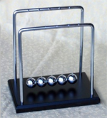 Newtons Cradle Wooden Base