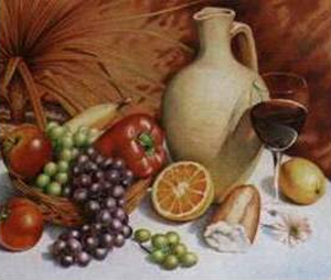 Reeves Senior Watercolour Pencil By Numbers - Still Life Fruit