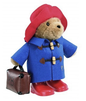 Padington Bear Standing Classic Plush - 34cm