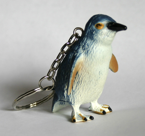 Penguin Replica Key Ring 5.0cm Tall