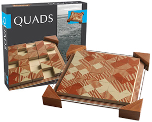 Quads - Wooden Magnetic Strategy Game