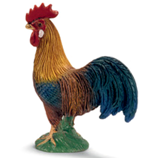 Schleich - Farmyard Colourful Rooster - 13645