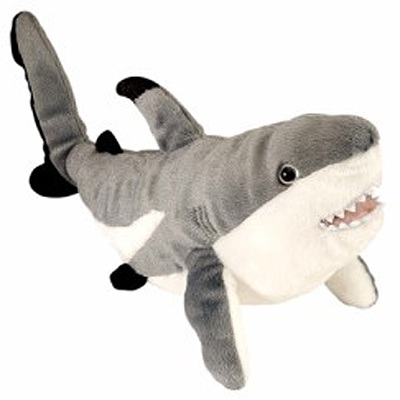 Cuddlekins Black Tipped Shark 15" (38cm)