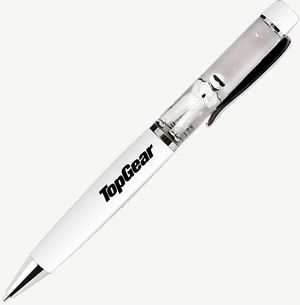 Top Gear - Stig Floating Pen - White