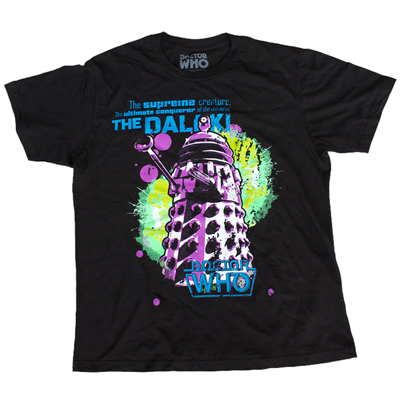 Dr Who - Supreme Dalek Retro Tee ShirtShirt