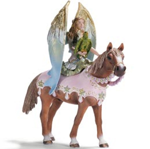 Schleich - Surah Mounted Sun Elf 70416