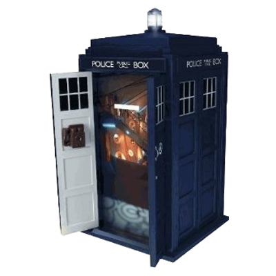Dr Who Tardis Talking Money Bank with SFX Dr Who Tardis Talking Money Bank with SFX