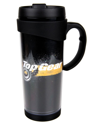 Top Gear - Black and Yellow Gears Thermal Travel Mug