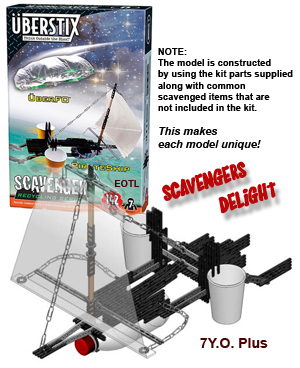 Uberstix - Pirate Ship and Uber FO Uber Flying Object Construction Set