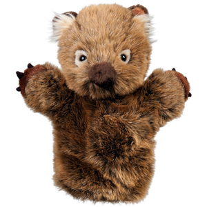 Wolly Wombat Hand Puppet