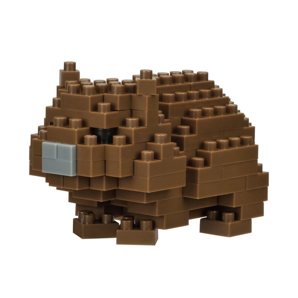 NANOBLOCK Wombat- Construction Block Set NBC-256