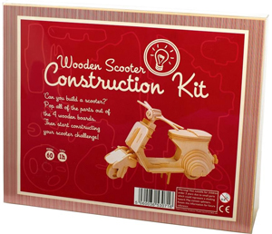 Wooden Scooter Construction Kit