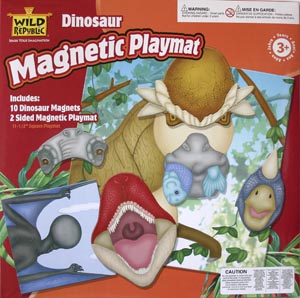 Funny Faces Magnetic Dinosaur Playmat