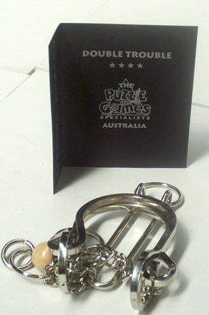 Double Trouuble Chrome Puzzle