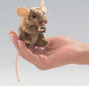 Folkmanis - Field Mouse Finger Puppet