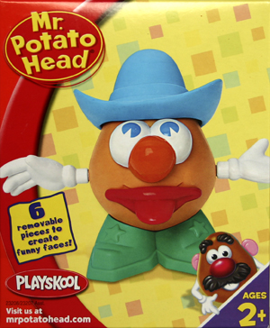 Junior Potato Head - Blue hat ( cowboy)