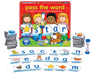 Orchard Toys Pass the Word - Spelling Game