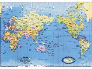 Map of the World 140 pc puzzle.