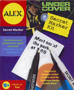 Alex Undercover Secret Marker Kit