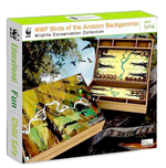 WWF Birds of the Amazon Backgammon
