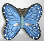 Blue Butterfly Mask