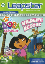 Dora The Explorer Wildlife Rescue - EP for Leapster 2