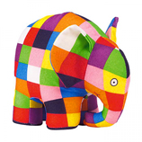 Elmer the Patchwork Elephant Plush -20cm