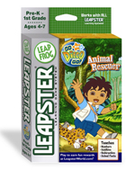 Leapster - Go Diego Go Animal Rescue - Game Cratridge