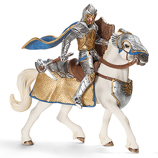 Schleich - Griffin Armoured Knight with Warhammer and Warhorse - 70108